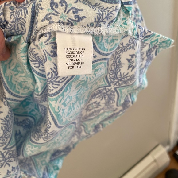 Croft and Barrow paisley tunic - Picture 8 of 10